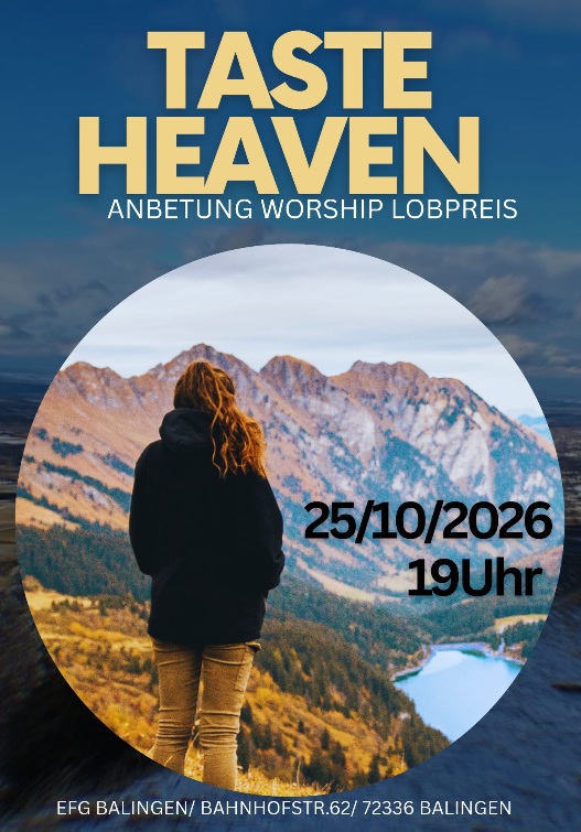 Taste Heaven am 25. Oktober 26